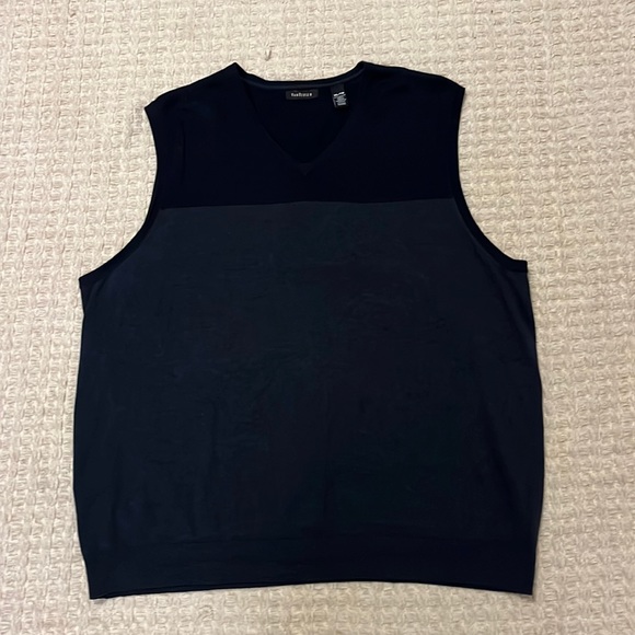 Van Heuson 2 Tone Blue Sweater Vest Size XL - Picture 1 of 3